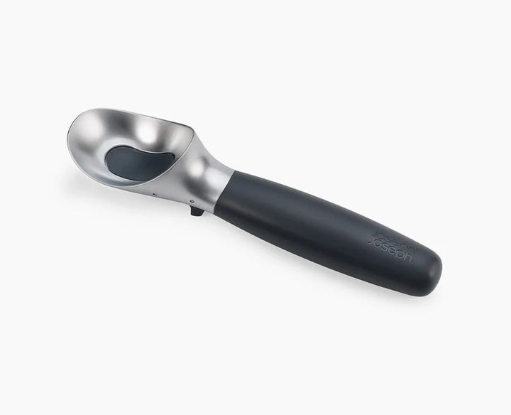 Cuchara Para Helado Mango (Gris) De Metal