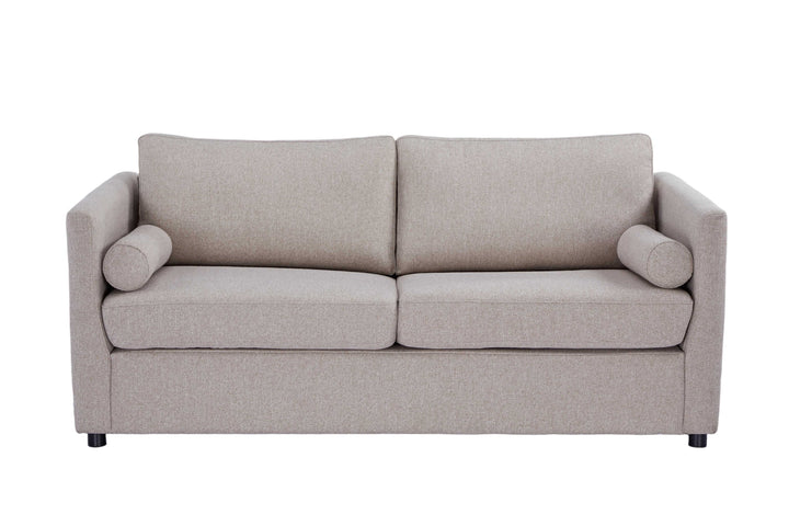 Sofá Cama Tapiz (Beige) Estructura De Madera