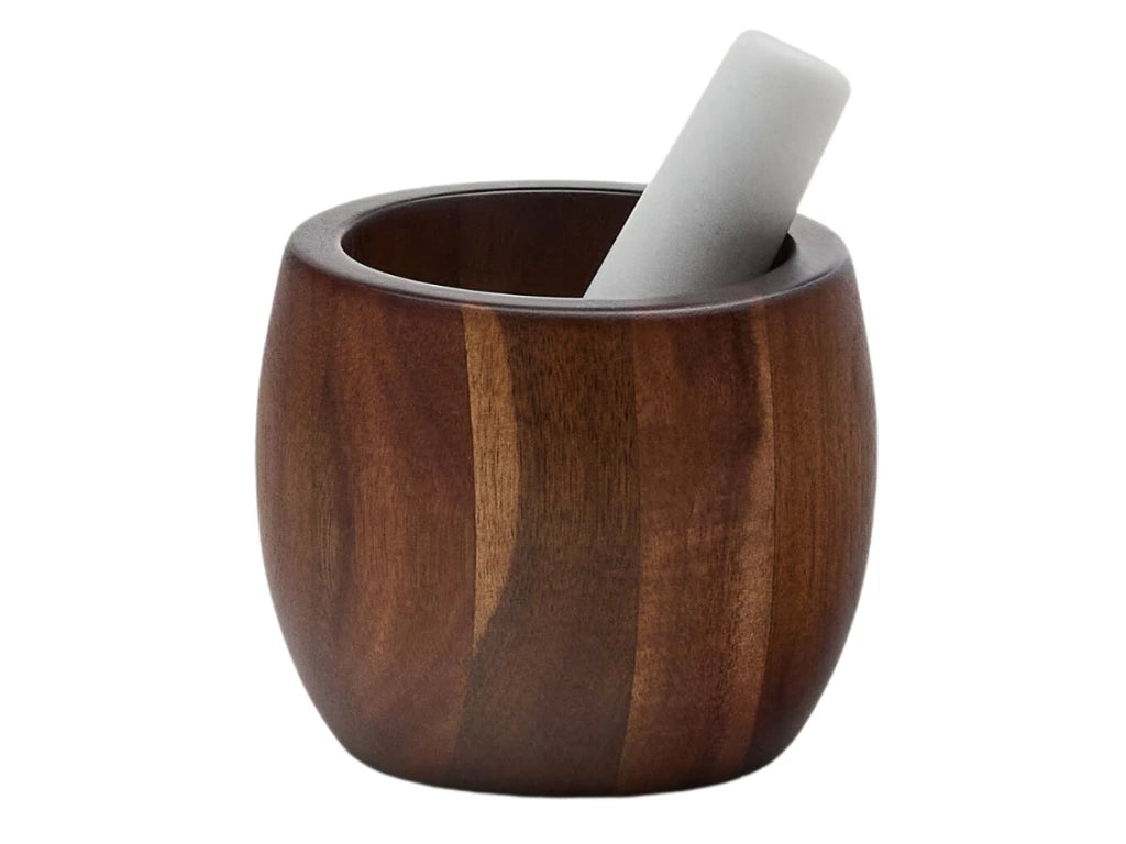 Pestello In Legno Di Faggio - L. 180 Mm, Base Piatta, Per Pestati E Cucina - Foto 6