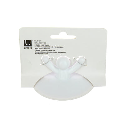 Tapón Para Fregadero (Blanco) De Silicona