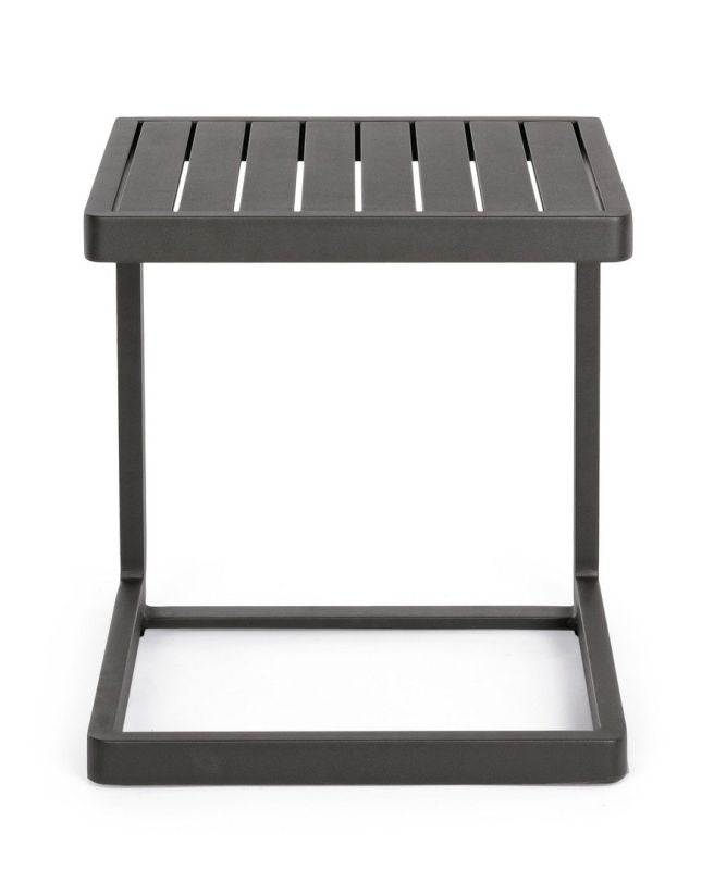 Mesa Auxiliar Color Antracita Estructura De Aluminio