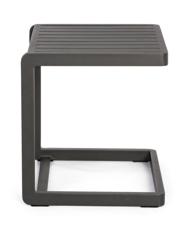 Mesa Auxiliar Color Antracita Estructura De Aluminio