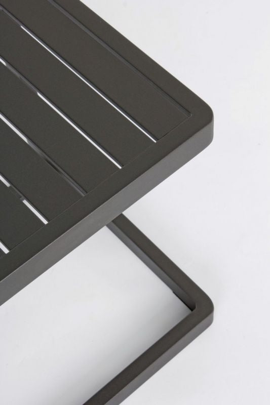Mesa Auxiliar Color Antracita Estructura De Aluminio