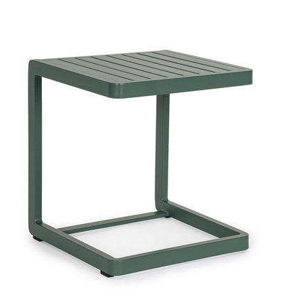 Mesa Auxiliar Color Verde Estructura De Aluminio