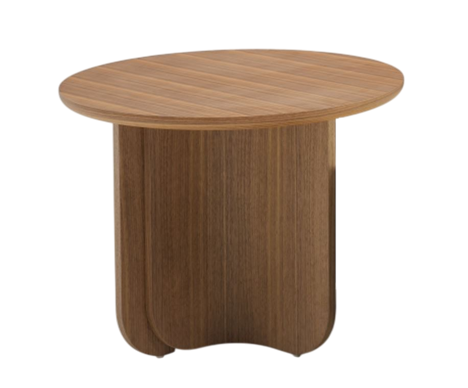 Mesa Decorativa Auxiliar (Marrón) Estructura De Madera