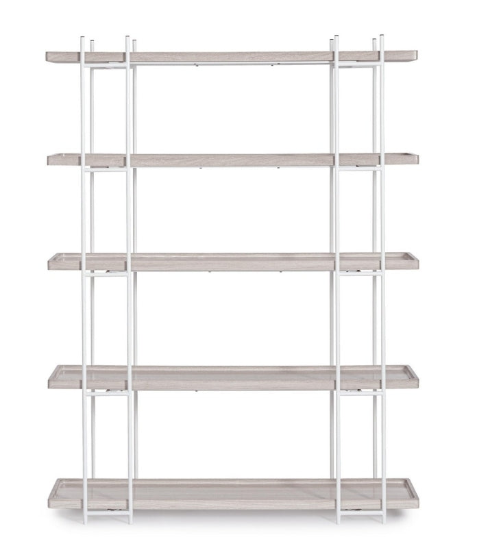 Estante (Blanco) 6 Niveles Estructura De Metal