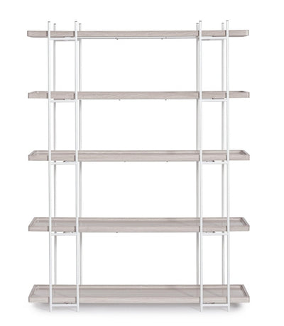 Estante (Blanco) 6 Niveles Estructura De Metal