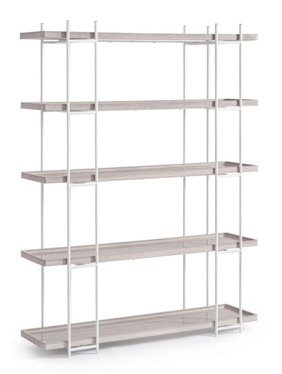 Estante (Blanco) 6 Niveles Estructura De Metal