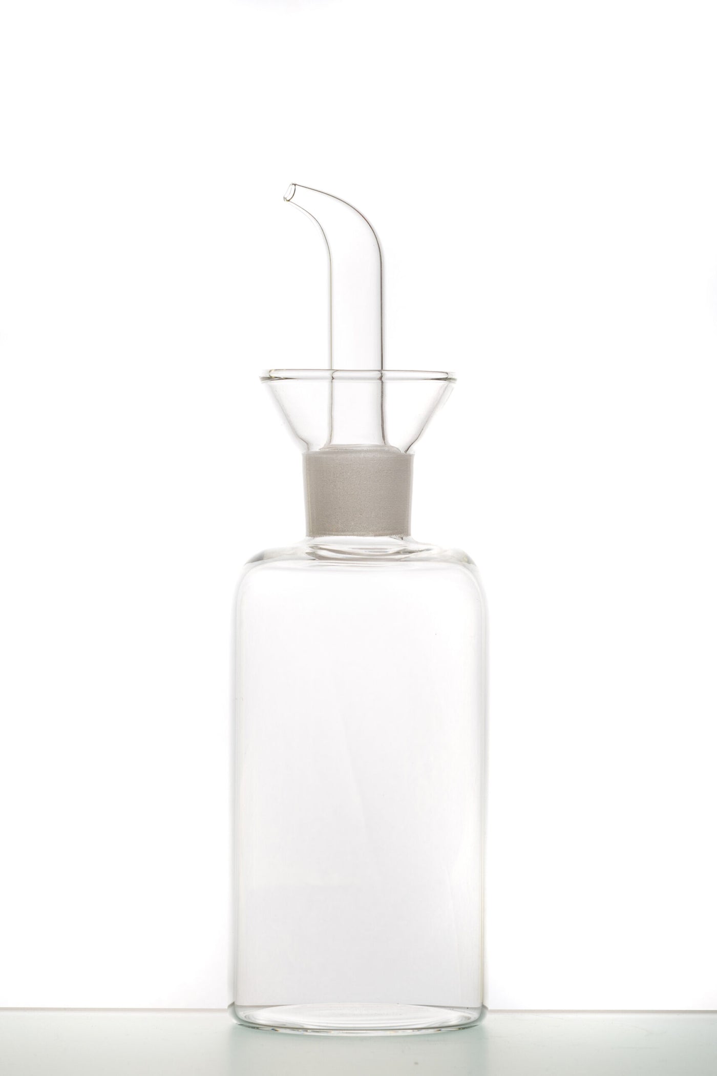 Aceitera Botella 500 Mltrs (Transparente) De Vidrio