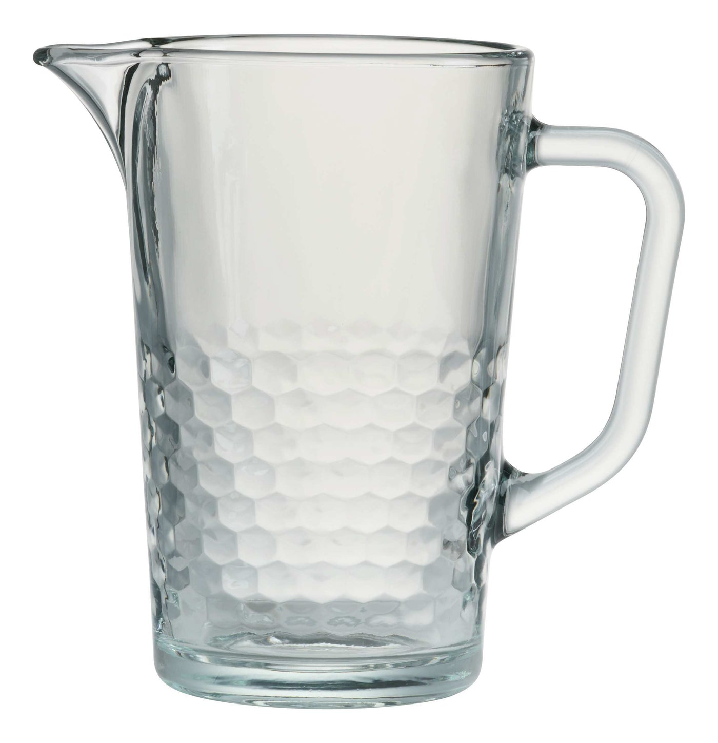 Jarra Con Asas (Transparente) 1.2 Ltrs De Vidrio