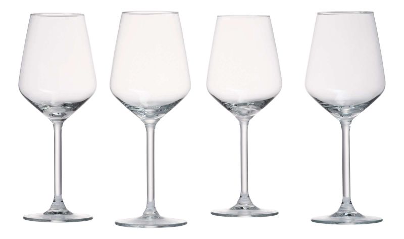 Set X 4 Copas De Vino 370 Mltrs De Vidrio