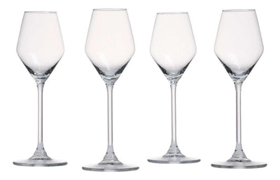 Set X 4 Copas 140 Mltrs De Vidrio