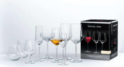 Set X 4 Vasos Para Whisky (Transparente) 470 Mltrs De Vidrio