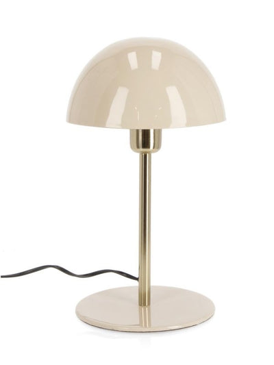 Lámpara De Mesa (Beige) Estructura De Metal