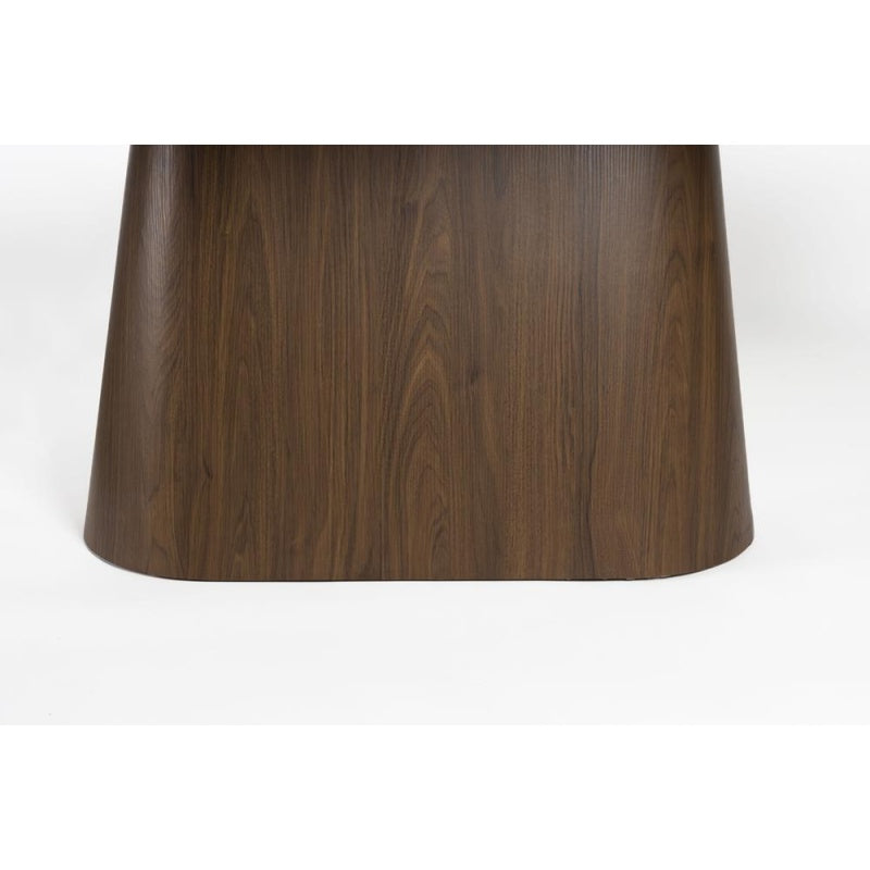 Mesa De Comedor Oval De Madera