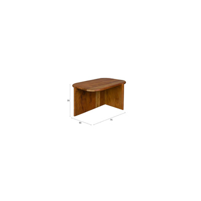 Mesa Lateral (Acacia) De Madera