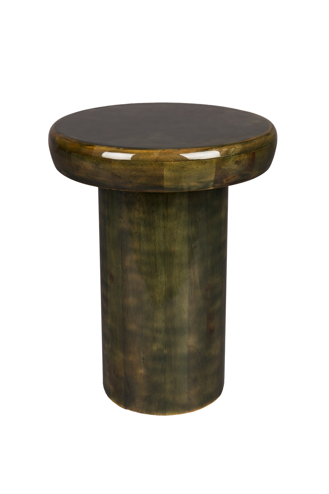 Mesa Lateral (Verde) De Madera