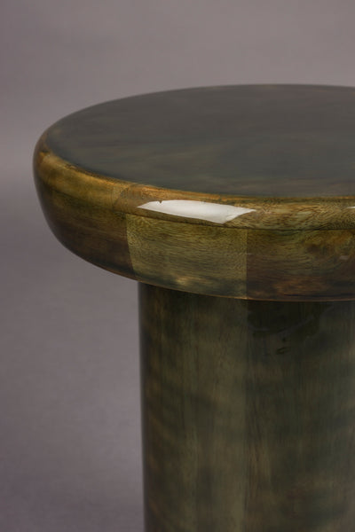 Mesa Lateral (Verde) De Madera