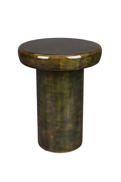 Mesa Lateral (Verde) De Madera