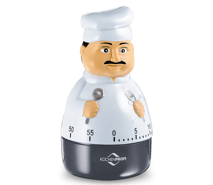 Temporizador Timer Modelo Chef (Blanco) De Plástico