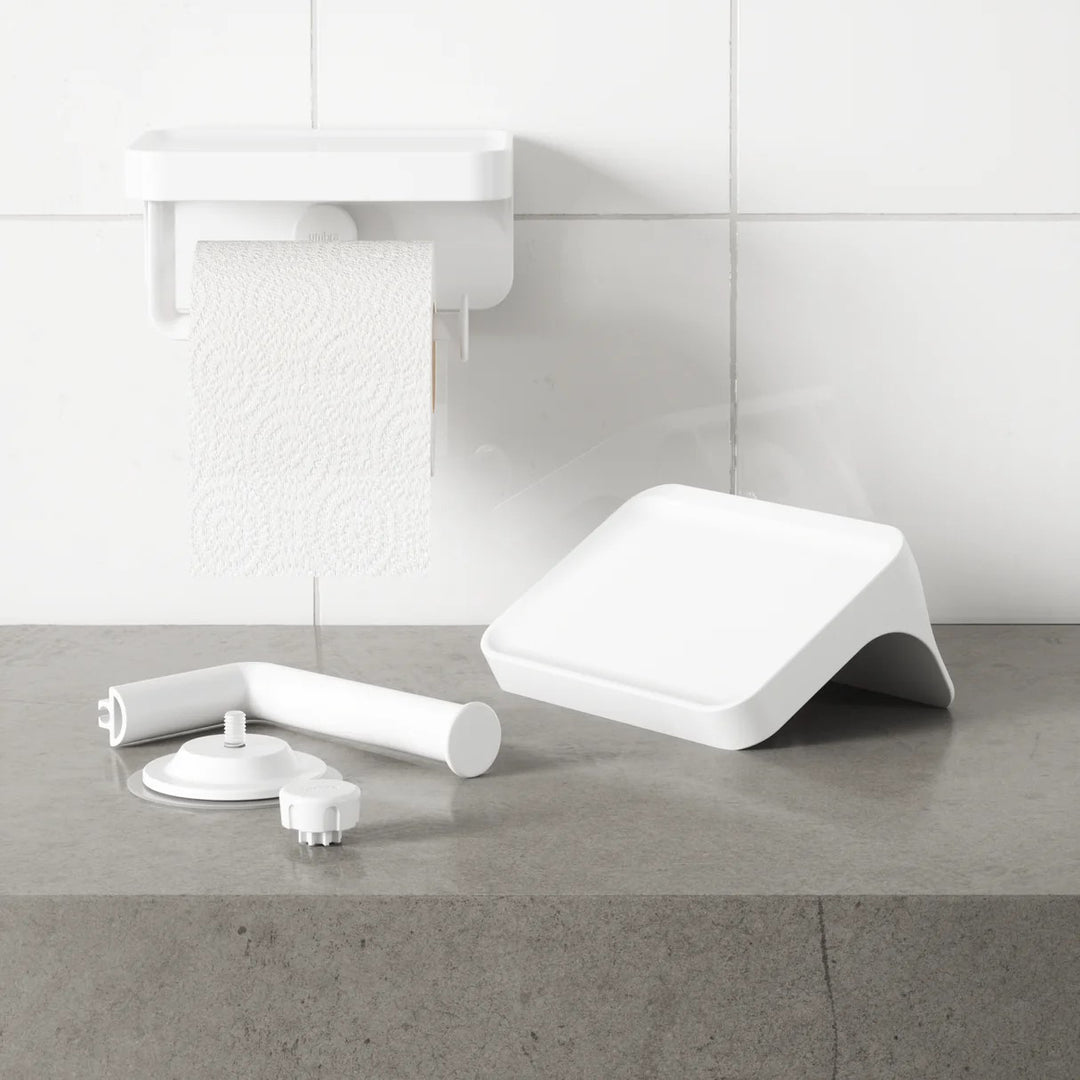 2 Soportes De Plástico Para Rollo De Papel Higiénico, Portarrollos