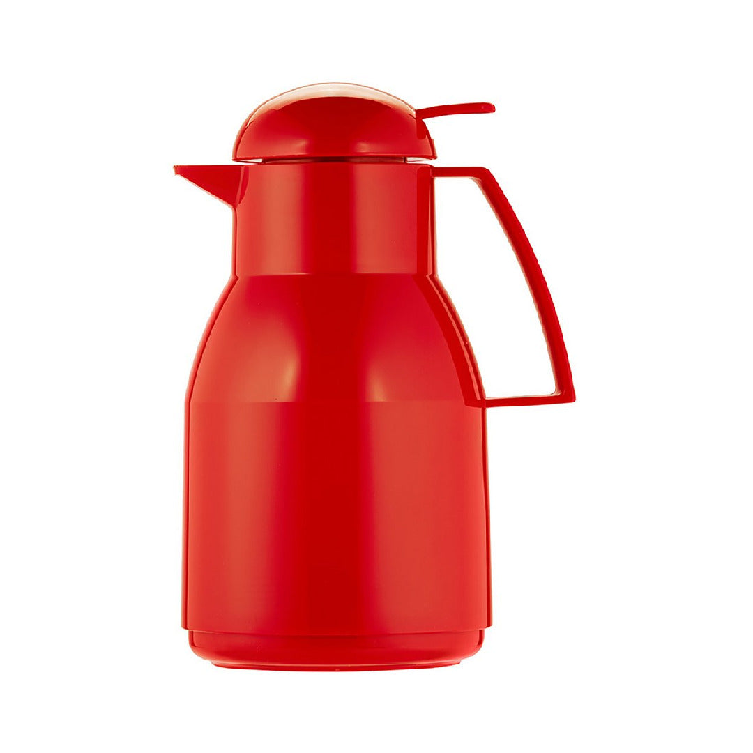 Jarra Termo (Rojo) 1 Ltr Con Asa De Plástico