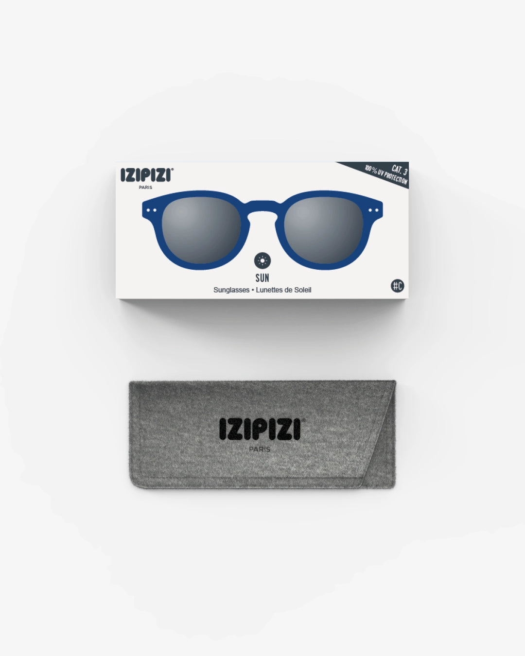 Lentes #C Sun Navy Blue +0