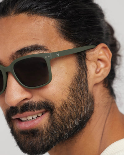 Lentes #E Sun Kaki Green +0