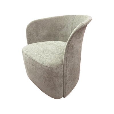 Sillón 1Cp Tapizado (Marrón) Estructura De Madera