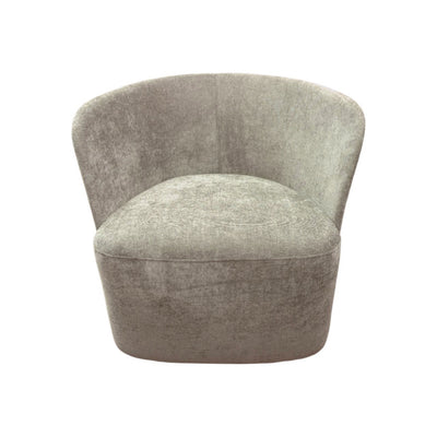 Sillón 1Cp Tapizado (Marrón) Estructura De Madera