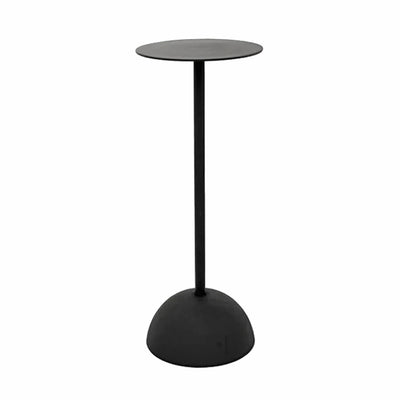 Mesa Auxiliar Decorativa (Negra) De Metal