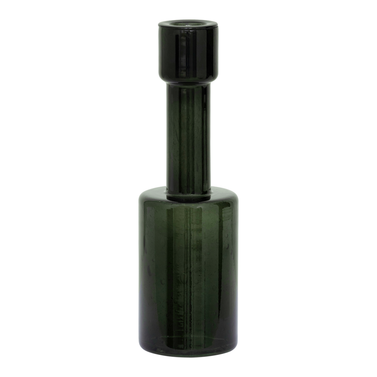 Portavela (Verde) De Vidrio