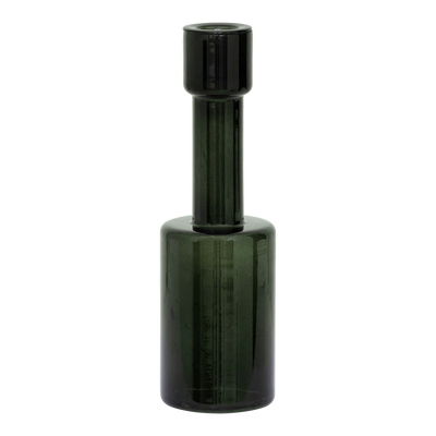 Portavela (Verde) De Vidrio