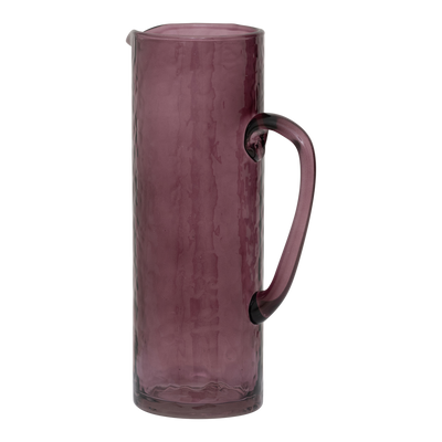 Jarra Con Asa (Morada) De Vidrio