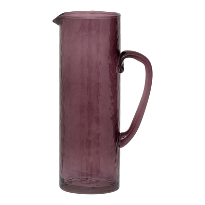 Jarra Con Asa (Morada) De Vidrio