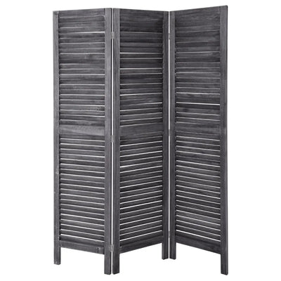 Biombo (Gris) De Madera