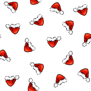 Set X 20 Servilletas Cocktail (Gorritos Santa) De Papel