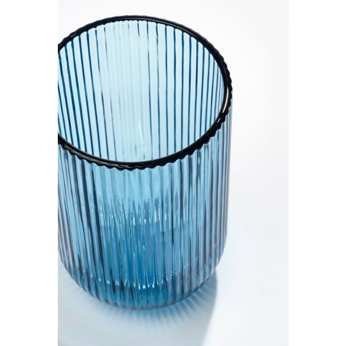 Vaso (Azul) 400 Mltrs De Vidrio