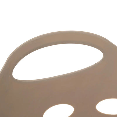 Cesta Organizadora (Beige) Flexible Con Asas De Plástico