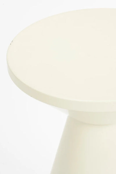 Mesa Lateral (Blanca) De Metal