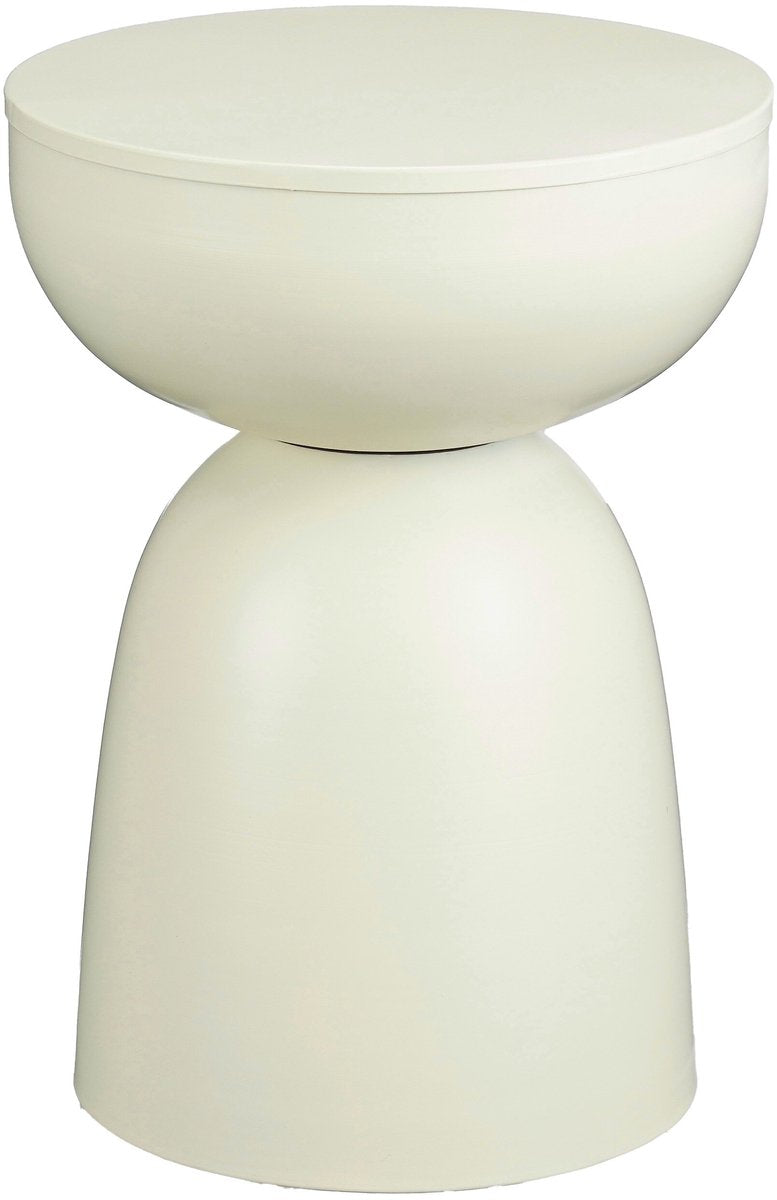 Mesa Lateral (Blanca) De Metal