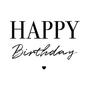 Set X 20 Servilletas Cocktail (Happy Birthday) De Papel