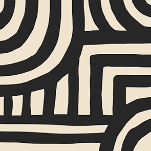 Set X 20 Servilletas Cocktail (Diseños Negro) De Papel