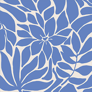 Set X 20 Servilletas (Hojas Celestes) De Papel