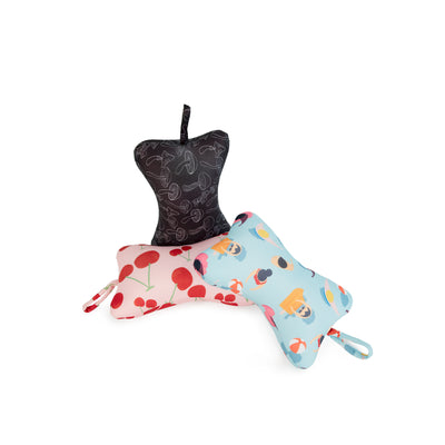 Cojín Para Playa (Negro) Con Estampado De Poliéster