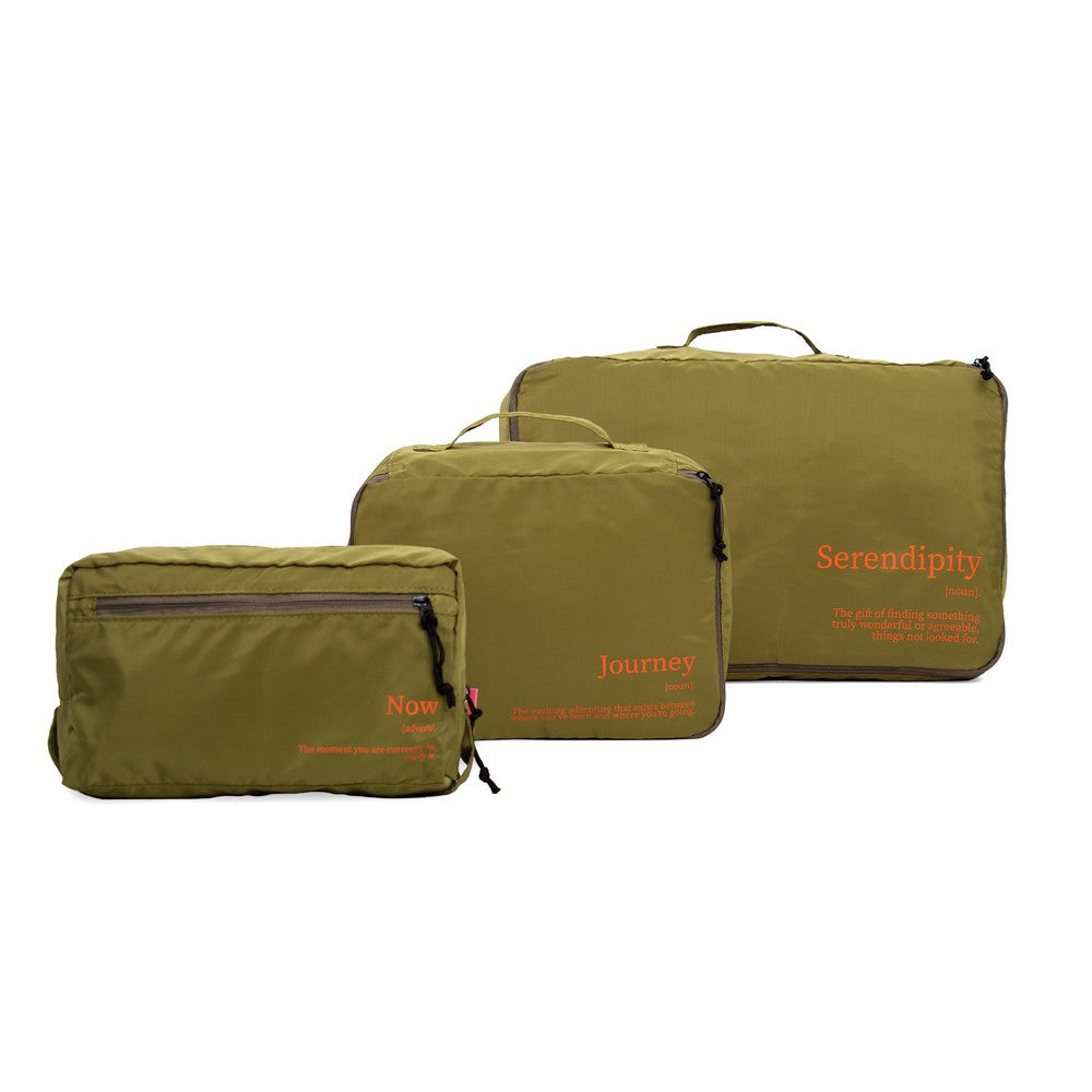 Neceser Para Viaje Color Verde Oliva De Poliéster