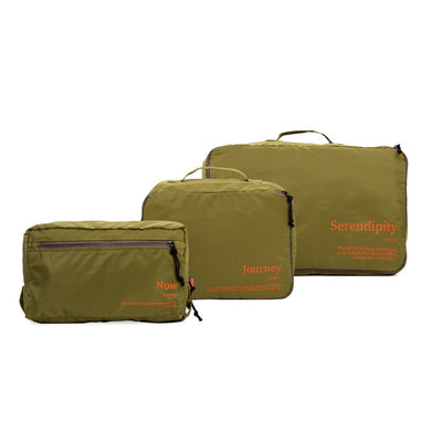 Neceser Para Viaje Color Verde Oliva De Poliéster