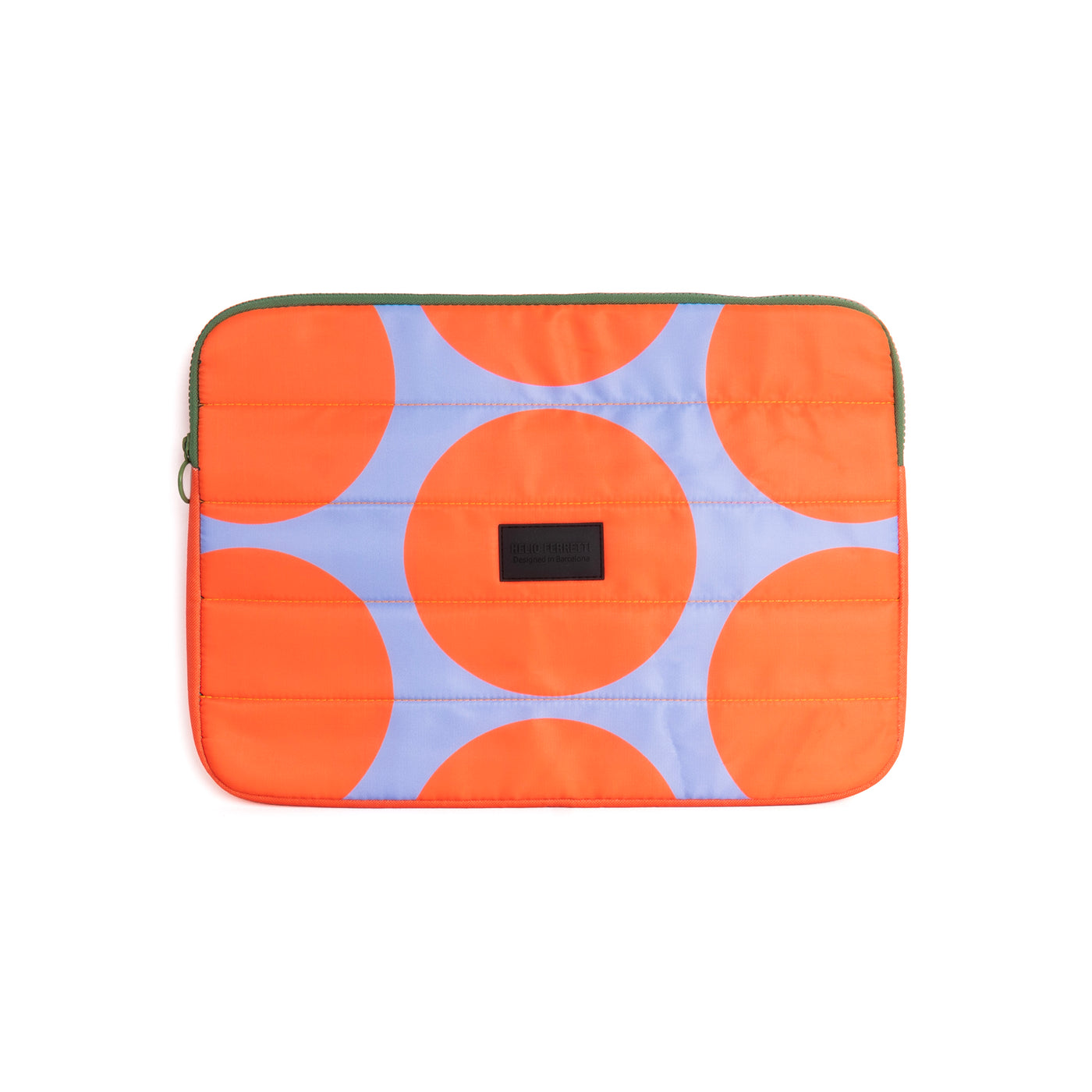 Funda Para Laptop Modelo (Cielo Naranja) De Poliéster