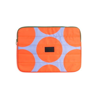 Funda Para Laptop Modelo (Cielo Naranja) De Poliéster