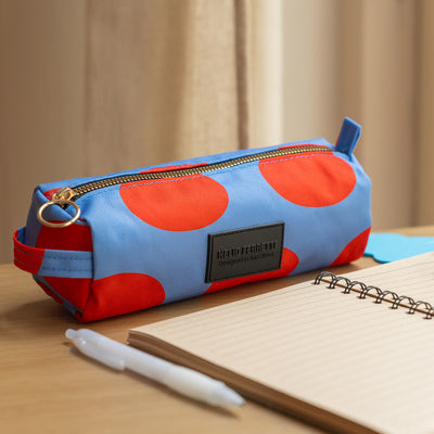 Estuche Organizador Modelo (Flamenco Azúl) De Poliéster